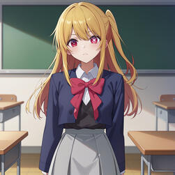 Hoshino Ruby Character LoRA Stable Diffusion Character LoRA Hoshino Ruby